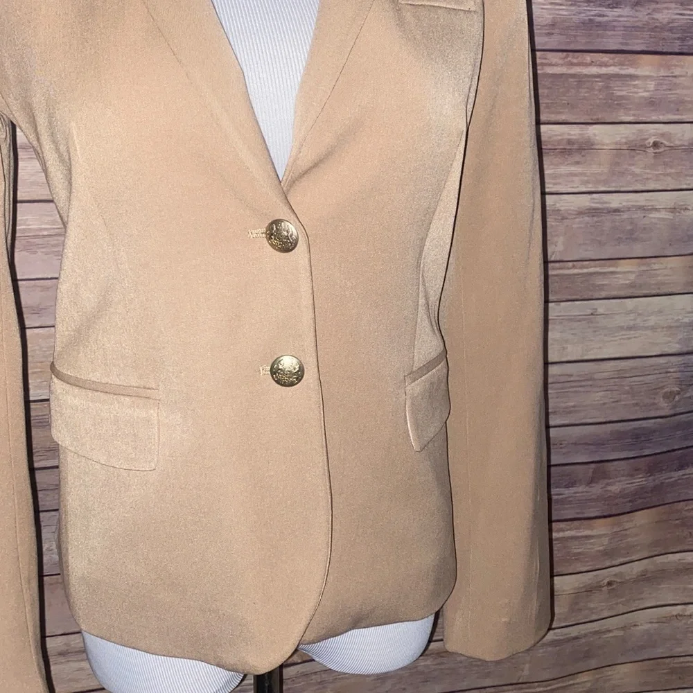 J.Crew Mercantile Blazer With Shoulder Pads Size 4 - Picture 3 of 9